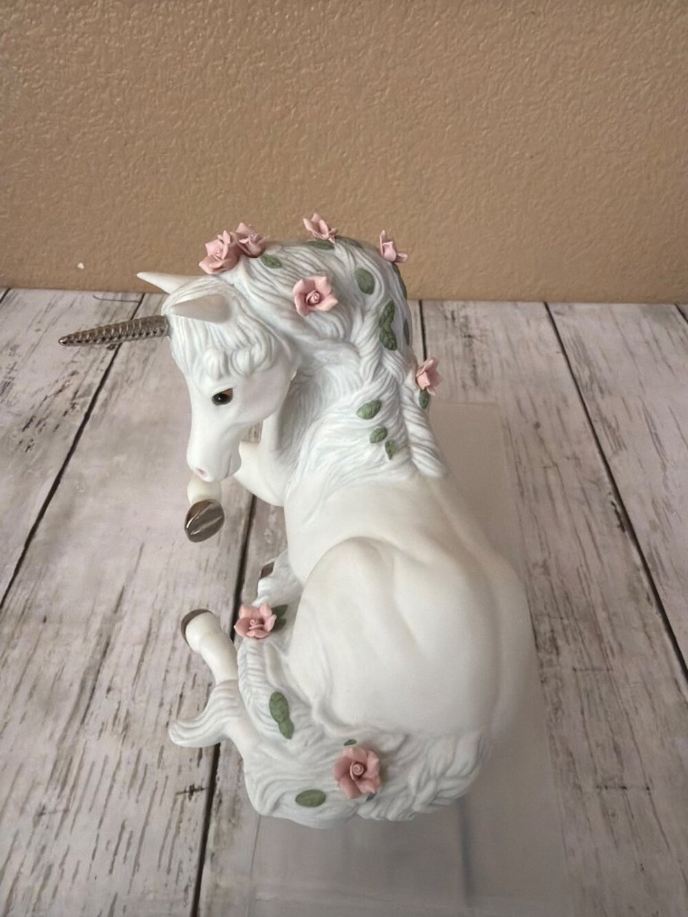 1990 Princeton Gallery Love’s Sweetness Unicorn Porcelain Figurine - No Box/COA - Picture 4 of 13